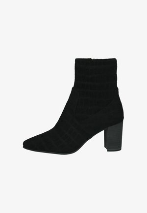 Caprice, STIEFELETTE - Lage laarzen - blk croco str