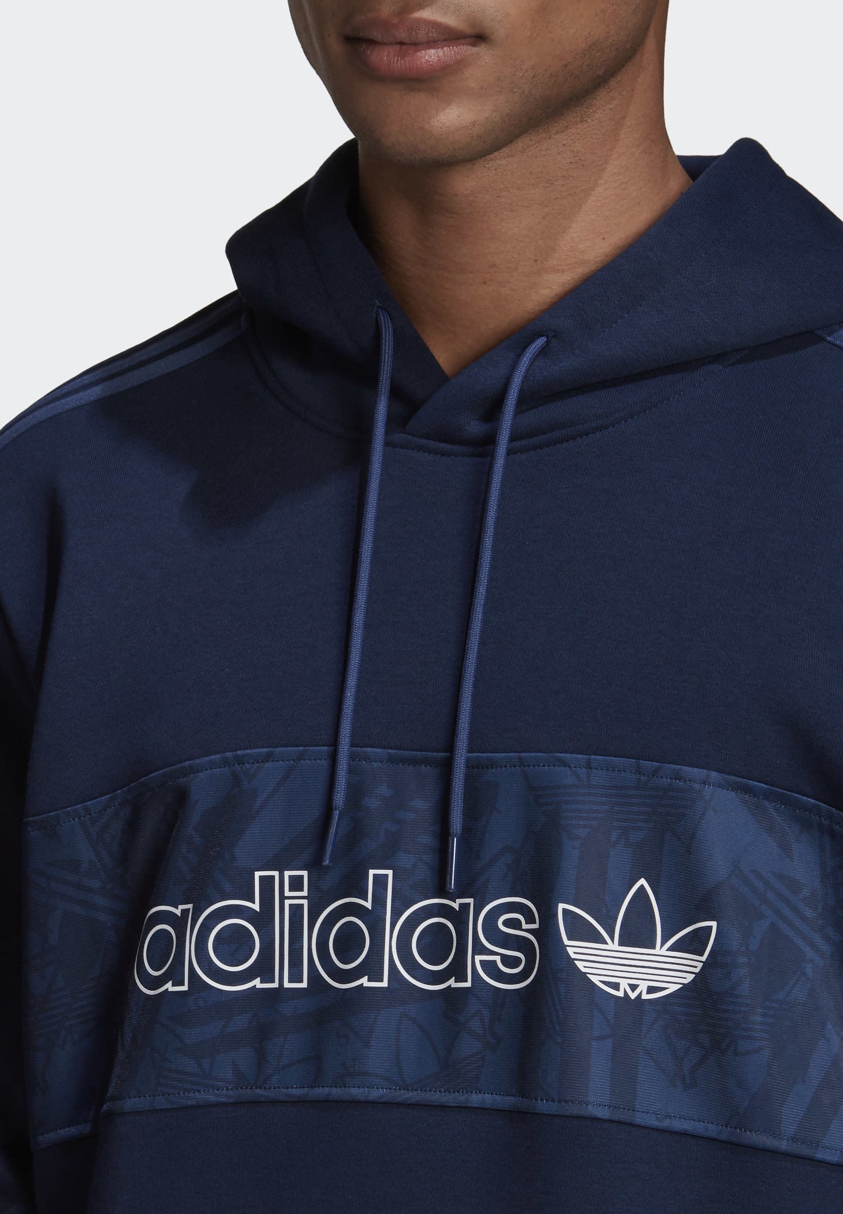 adidas Originals BX 2O HOODIE Kapuzenpullover blueblau adidas Originals BX 2O HOODIE Kapuzenpullover blueblau