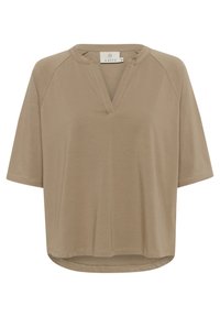 AMANDA  WITH V-NECK - Základné tričko - fallen rock