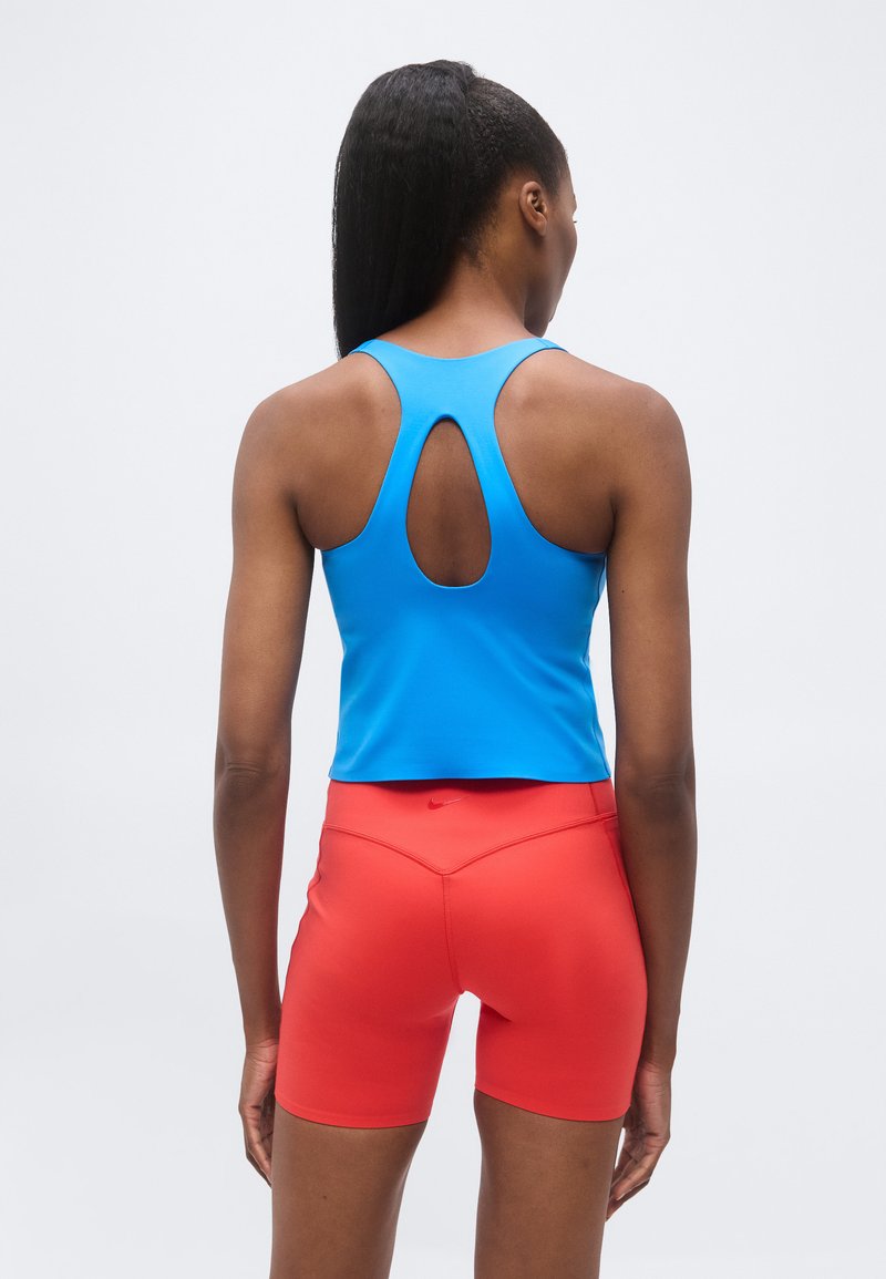 Nike Performance BRA TANK - Top - light photo blue/blue spark/brilliant blue