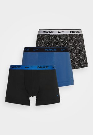 TRUNK 3 PACK - Boxerky - black/photo blue