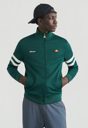 ROMA - Mikina so zipsom - dark green