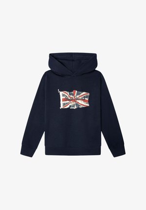 Pepe Jeans, PEPE JEANS HOODIE UNION JACK HOODIE W - Sweat à capuche - dulwich blue
