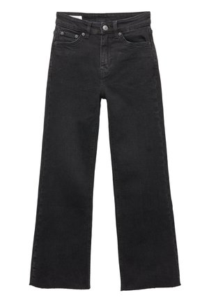 MID-WAIST KICK BELL BOTTOM - Jeans Bootcut - black