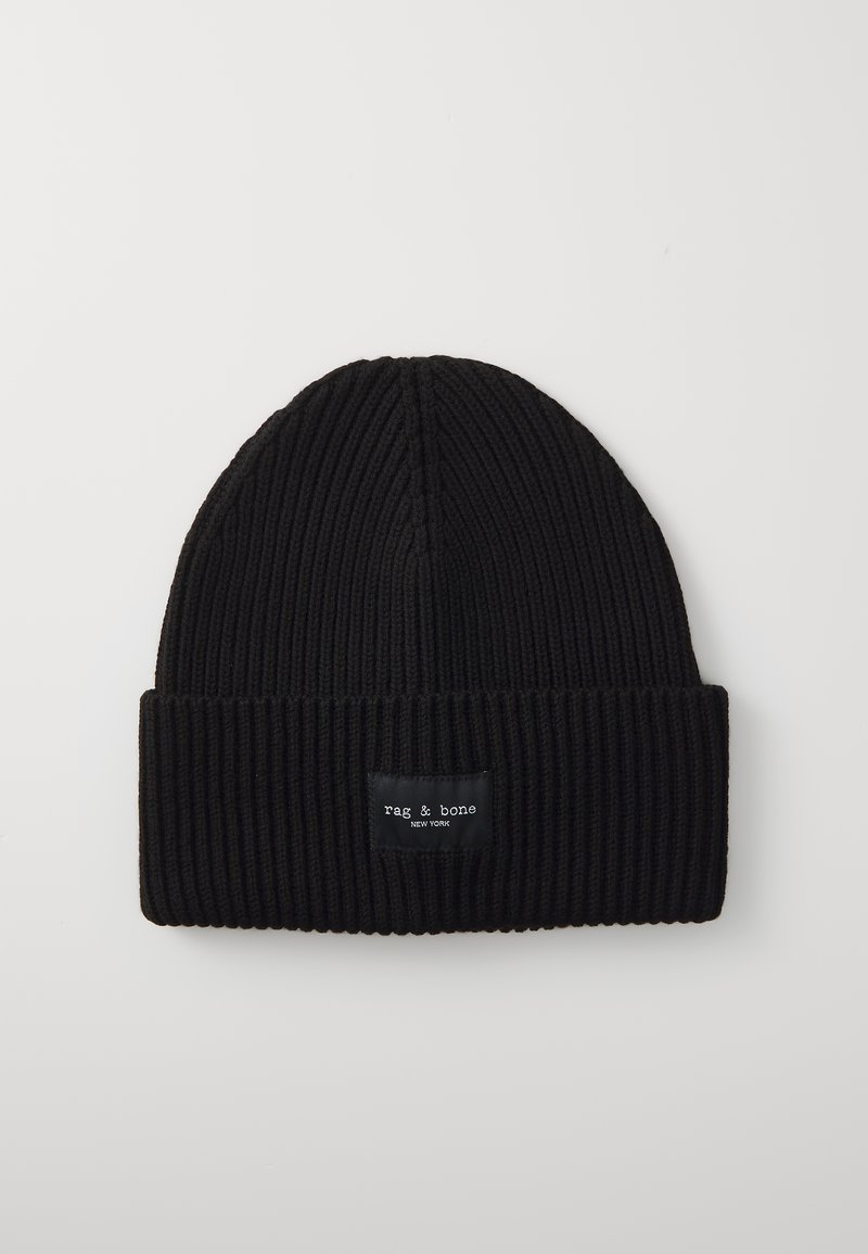 rag & bone BLAKE BEANIE - Berretto - black