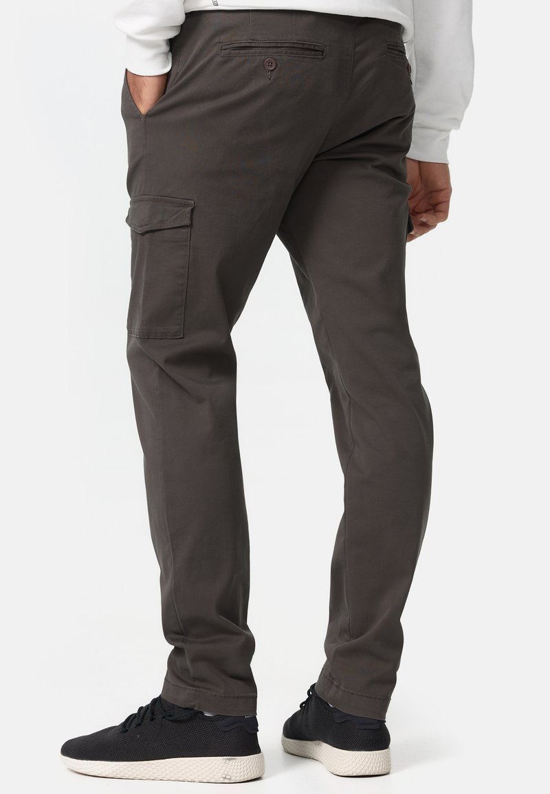 Indicode Heren August Cargo Pants | Cargobroek van katoen met 6 zakken Army XL