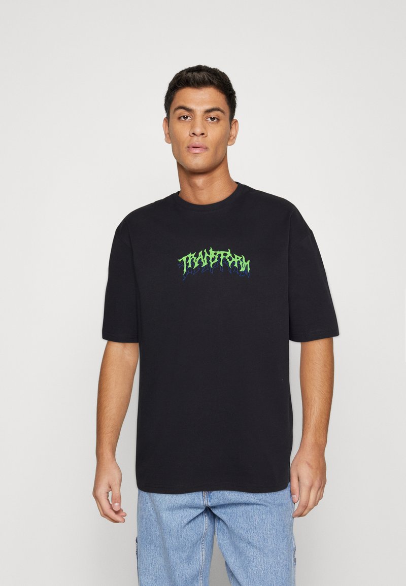 YOURTURN UNISEX T shirt Med Print Black svart Zalando se yourturn-unisex-t-shirt-med-print-black-svart-zalando-se