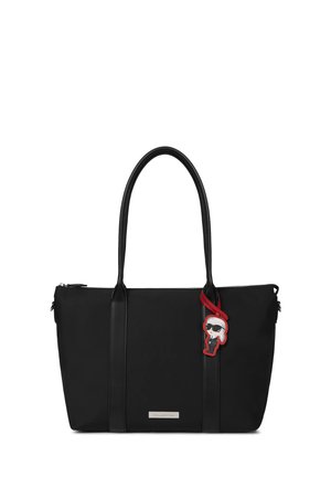 KARL LAGERFELD, IKON NYLON LG TOTE - Τσάντα χειρός - black