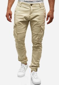 INDICODE JEANS - ALEX - Cargobroek - fog Miniatuurafbeelding 1