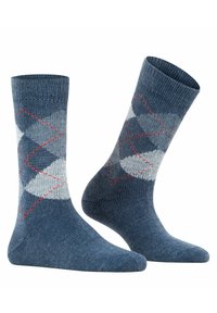 Burlington - WHITBY  - Socken - deep blue Thumbnail-Bild 1