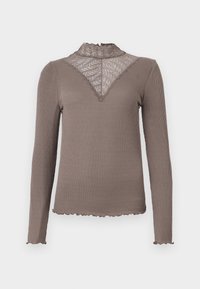 BEATHA REGURAL - T-shirt à manches longues - brown