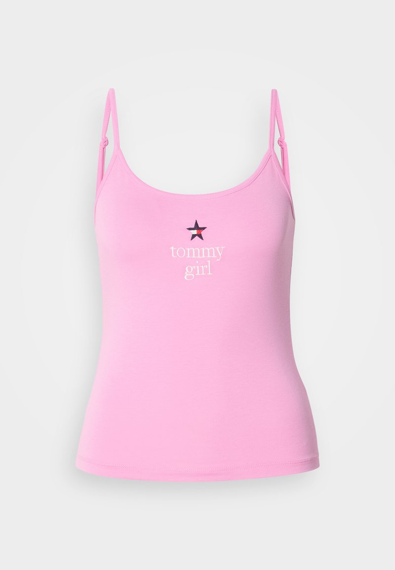Tommy Jeans Top donkerroze Tommy Jeans Top donkerroze