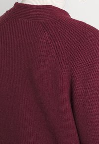 EDITED Chaqueta de punto - dark red