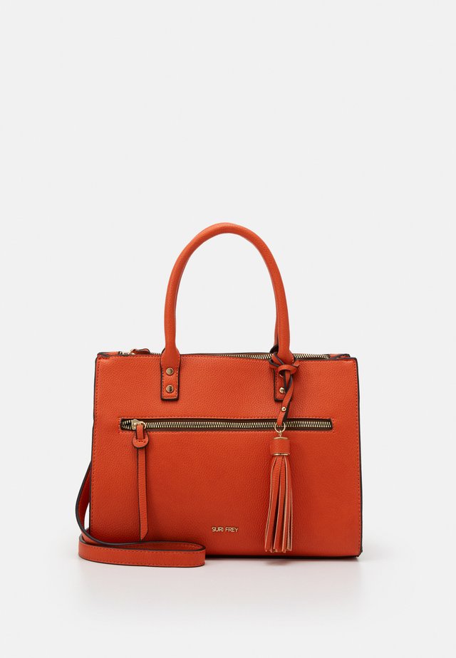 Sac femme en cuir orange sac à bandoulière mode sac à main Sac femme en cuir orange sac à bandoulière mode sac à main