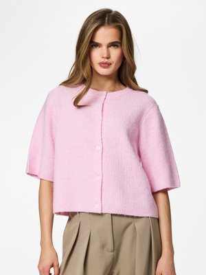 Pieces PCSILLY O-NECK - Cardigan - roseate spoonbill
