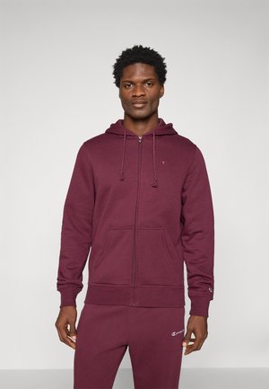 Champion ICONS TONAL FULL ZIP HOODIE - Sweater met rits - bordeaux