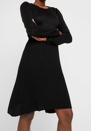 Strickkleid - black