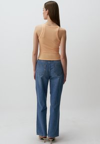 Jimmy Key SLIM FIT HALTER NECK BASIC TOP - Top - peach