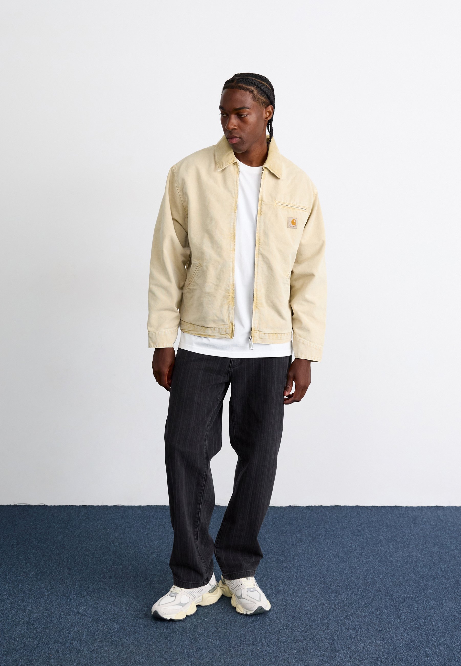 Carhartt WIP DETROIT JACKET - Summer jacket - dusty brown/brown