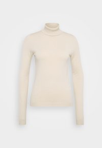 VMHAPPINESS ROLLNECK  - Strickpullover - oatmeal