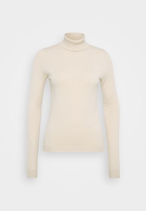 Vero Moda Tall VMHAPPINESS ROLLNECK - Vesta - oatmeal