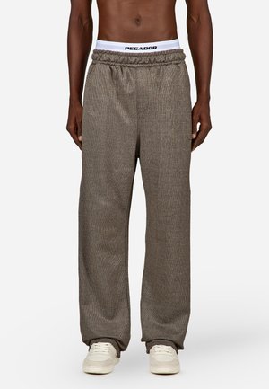 STAMS LOOSE PANTS - Træningsbukser - washed walnut brown/cozy beige