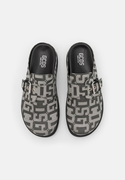 GCDS MONOGRAM MULES UNISEX - Papuci - black