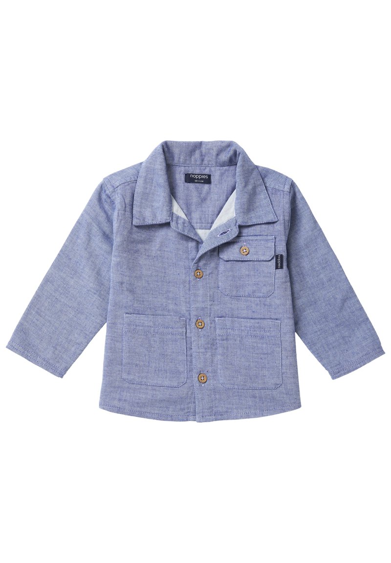 Noppies Overhemd blauw denim/bluedenim Noppies Overhemd blauw denim/bluedenim
