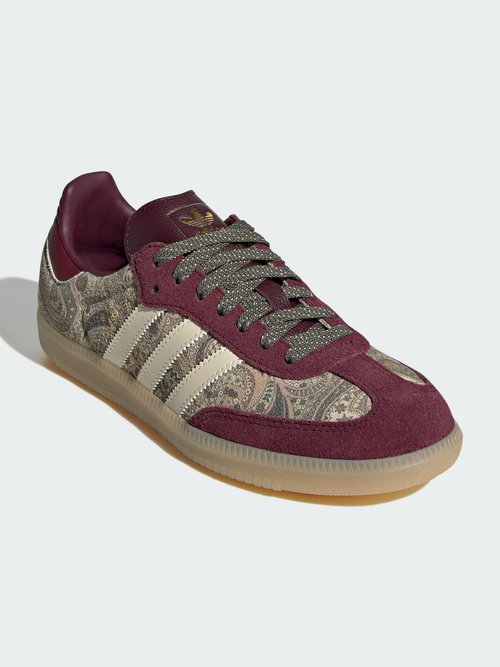 adidas SAMBA OG W - Zapatillas - maroon/warm vanilla/olive strata — foto 2