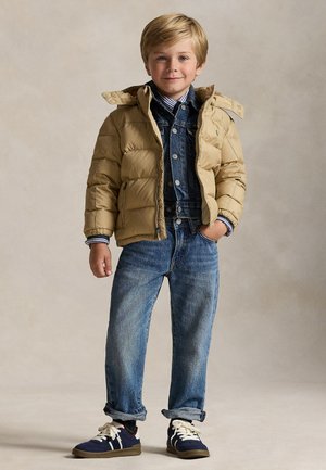 Polo Ralph Lauren, THE GORHAM DOWN HOODED JACKET 2-6Y - Μπουφάν με πούπουλα - vintage khaki