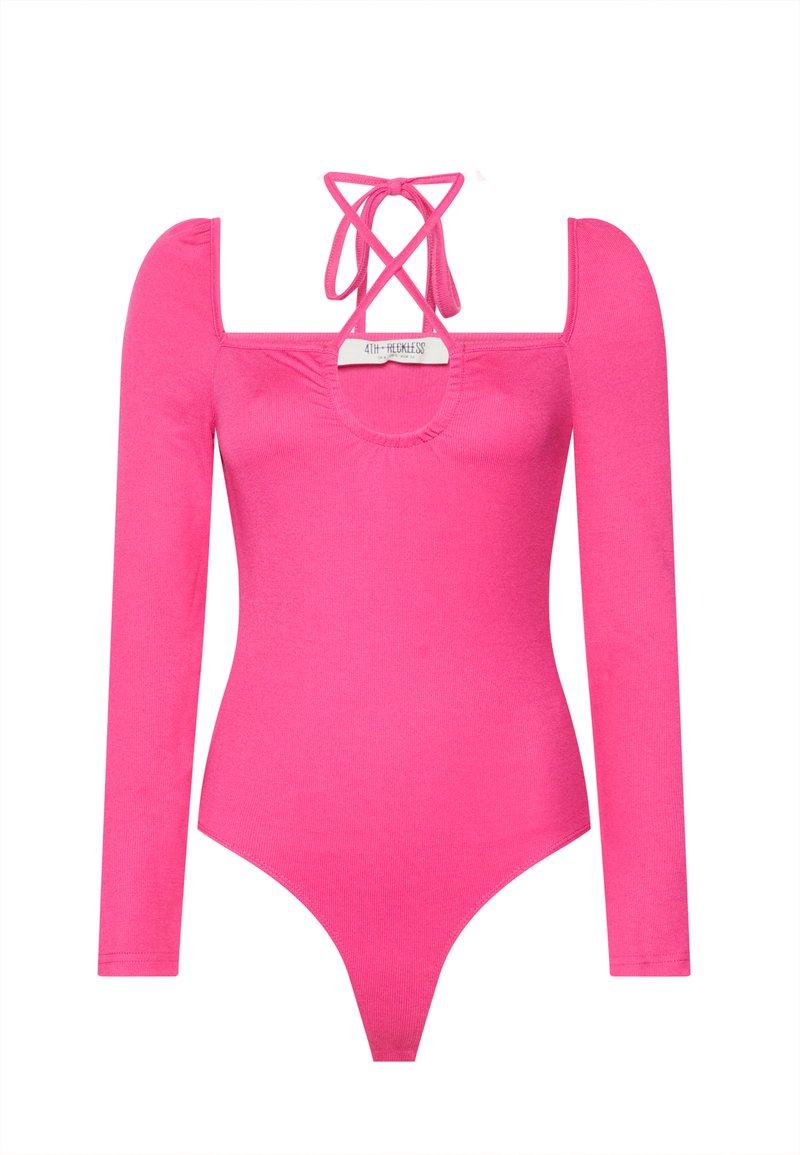 4th & Reckless Longsleeve donkerroze 4th & Reckless Longsleeve donkerroze