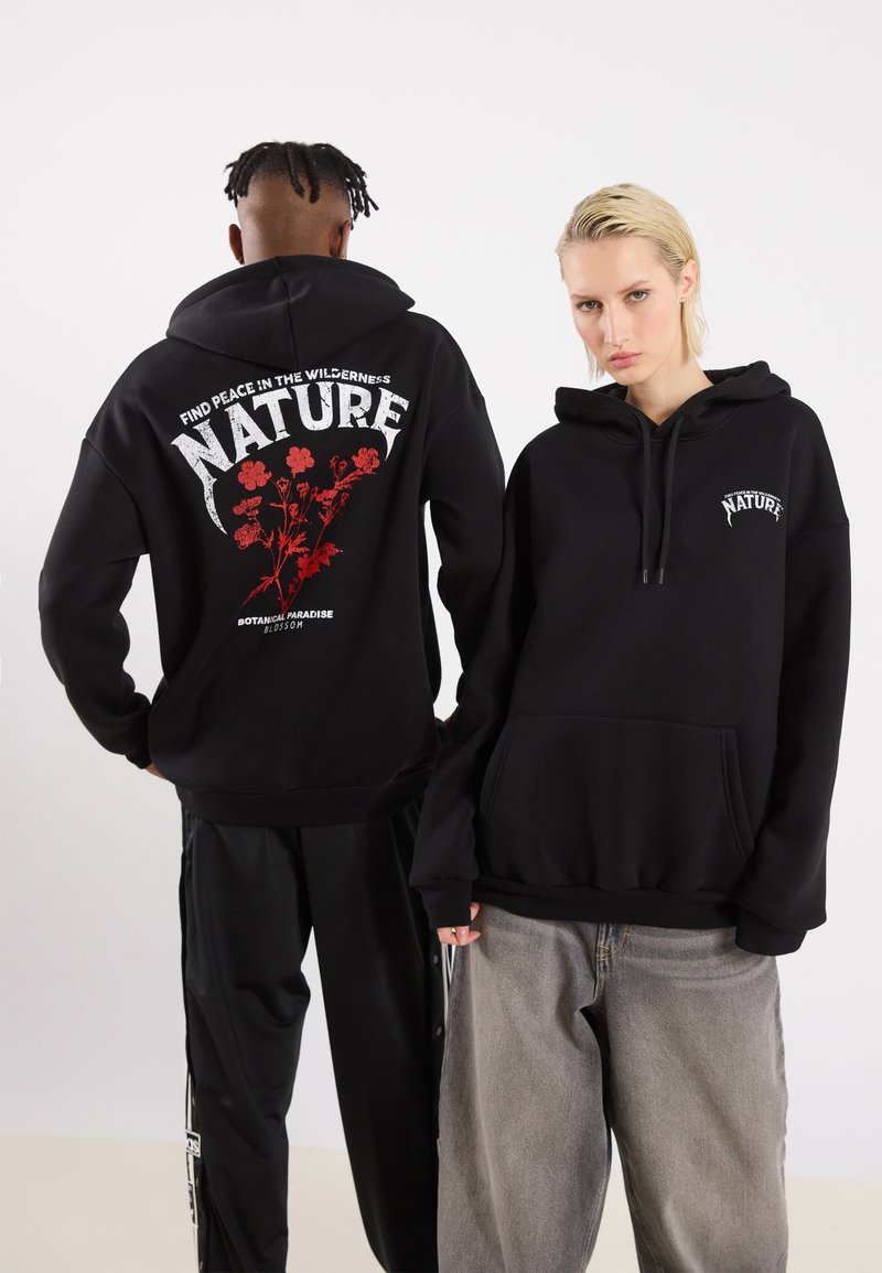 YOURTURN by Zalando - UNISEX - Športni pulover - true black, Povečajte