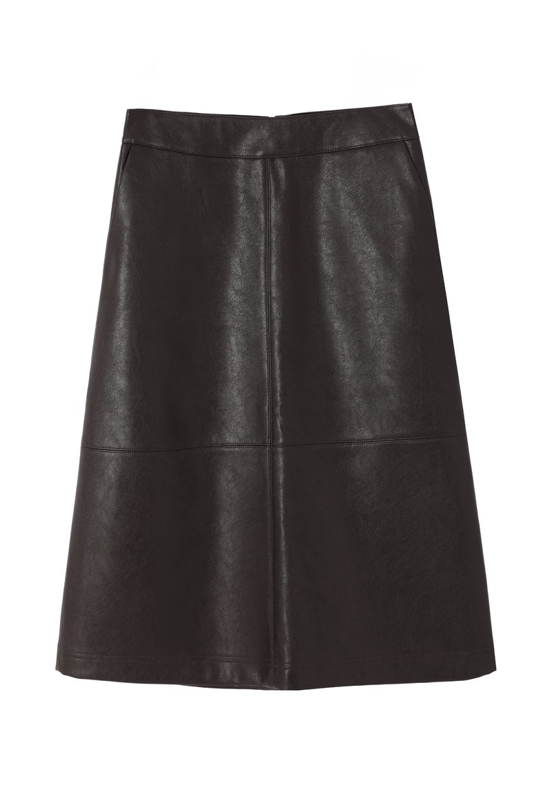 TATUUM A-vonalú szoknya - dark chocolate/sötétbarna - Zalando.hu