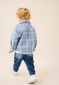 Next CHECK SET - Trükipildiga T-särk - light blue