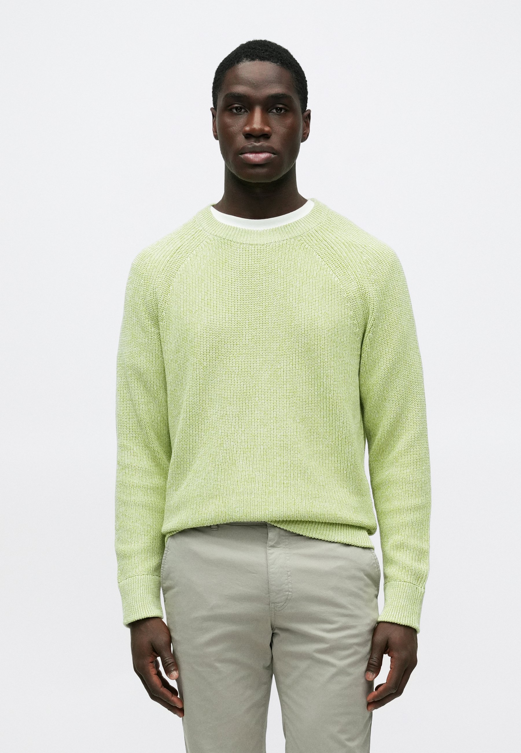 NN.07 JACOBO - Strickpullover - spring fern/hellgrün - Zalando.ch