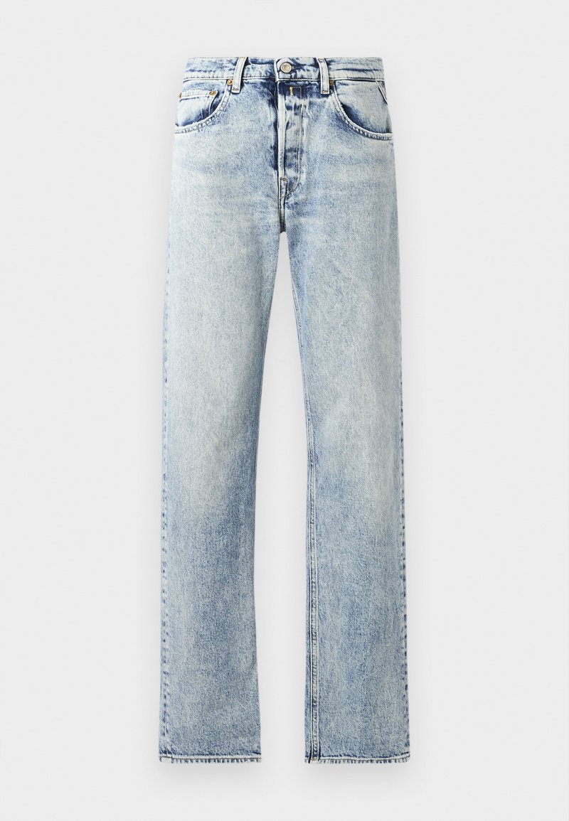 Replay Relaxed fit jeans lichtblauw denim