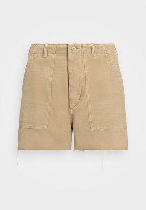 Polo Ralph Lauren COTTON REVERSE SATEEN FLAT FRONT - Šortky - khaki