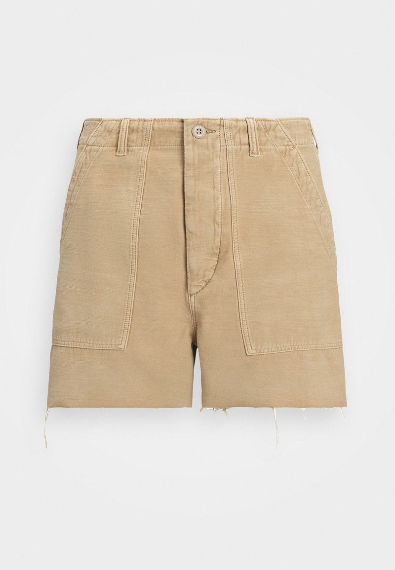 Polo Ralph Lauren COTTON REVERSE SATEEN FLAT FRONT - Shorts - khaki