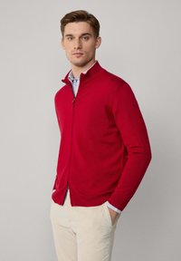 Façonnable FULLZIP - Cardigan - berry red