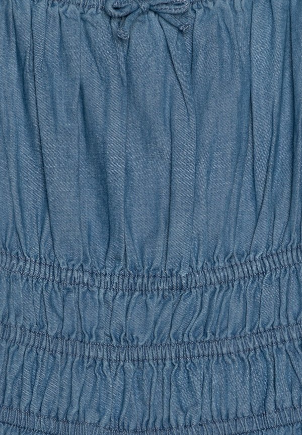 MIDI DRESS GIRLS - Denim dress3