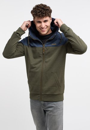 TOMIE - Sweatjacke - olive