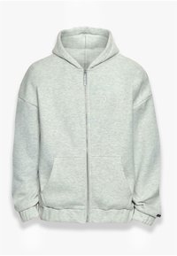 Dropsize Mikina na zip - light grey