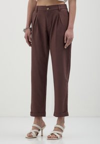 Calliope TINTA  - Pantaloni - marrone