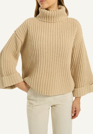 Strickpullover - almond latte