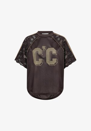 Co'couture, TREYCC - Print T-shirt - dark brown