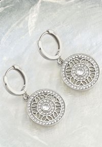 Sofia Milani CREOLEN CIRCLE - Örhänge - silver coloured