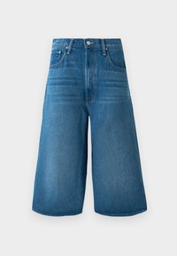 THE WHOLE LOT ZIP - Short en jean - blue