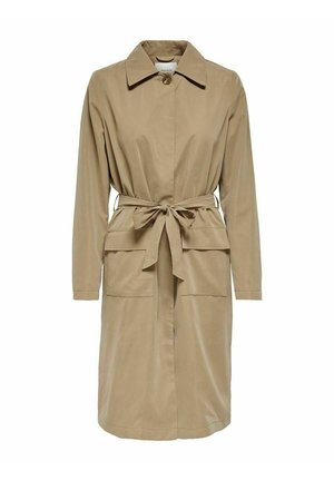 Onlline X Long Trenchcoat Humus