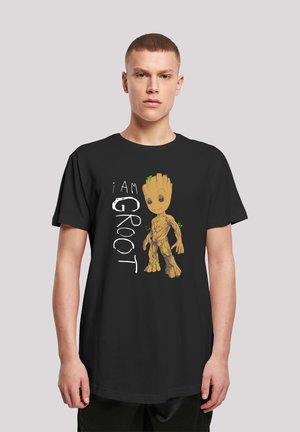 MARVEL GUARDIANS OF THE GALAXY I AM GROOT  - Print T-shirt - black