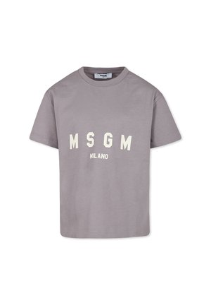 MSGM T-shirt con stampa - beige